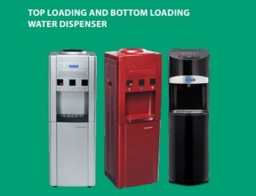 Stainless Steel Top Loading and Bottom Loading Water Dispenser