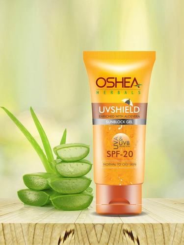 100% Herbal Non Greasy SPF 20 UVA/UVB Rays Protection Sunblock Cream