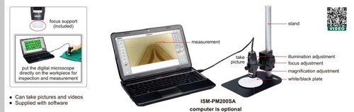 ISM PM 200SB Digital Measuring Microscope with Universal Stand