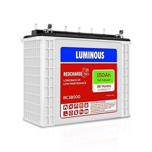 Long Backup And Luminous Battery 150 Ah For Home Use