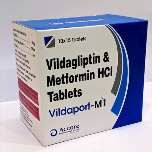 Metformin + Vildagliptin tablet or Vildaport M1 Tablet