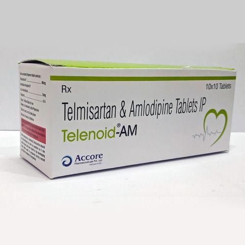 Telmisartan And Amlodipine Tablets Telenoid Am