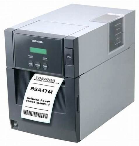 Toshiba Barcode Printer B-Sa4tm, Maximum Print Speed: 6 Inch/Second