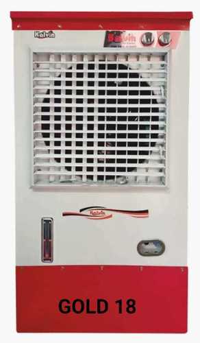 White And Red, Floor Standing, 220V Air Cooler Gold 18 Liter