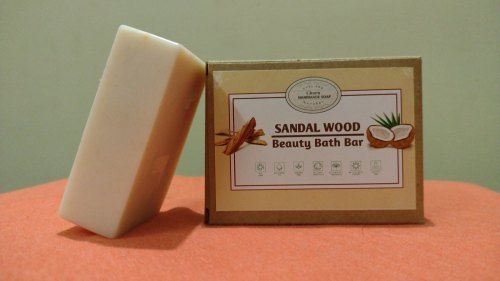 Yellow 100% Pure Handmade Original Sandal Beauty Bar Soap For Bath