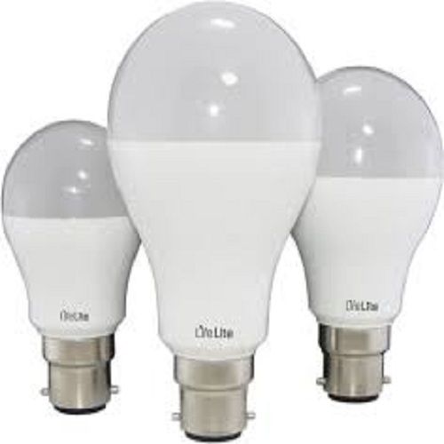 Cool White 9 Watt Base B22 Unbreakable Led Bulb Used In Home And Office