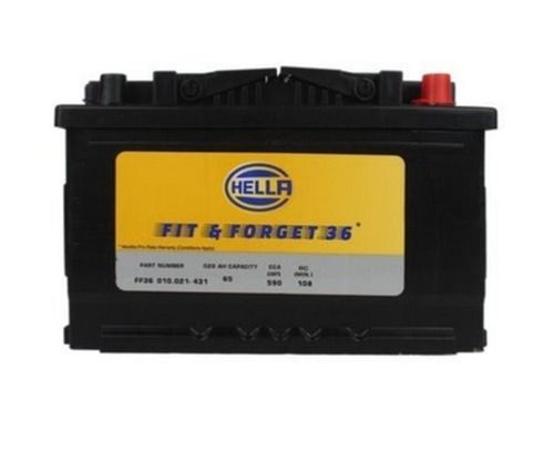 Factory Sealed Hella Fit And Forget Inverter Battery 65ah, 60kg With 36 Months Warranty