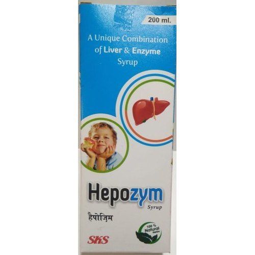 Hepozym Syrup Bottle 200 mL For Liver Tonic
