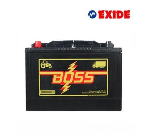 Industrial Exide Boss80R Truck Battery 24V, 35Ah, 10.5 Kg With 55 Months Warranty Nominal Voltage: 24 Volt (V)