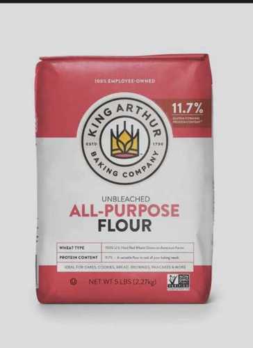 White King Arthur Unbleached All Purpose Flour In 5 Lb Bag Without Preservatives