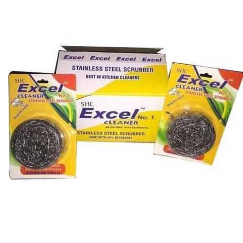 Eco Friendly Residue Free And Non Toxic Stainless Steel Scrubber In Blister Packing