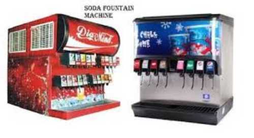Soda Making Fountain Machines