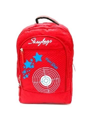 Waterproof, Printed Design, Very Spacious And Light Weight Pvc Red Color Stylish Laptop Bags