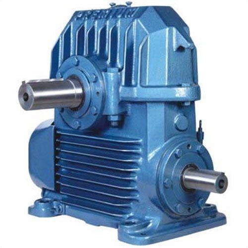 50 To 60 Hz Paint Coated Flange Mounting Mild Steel Reduction Worm Gear Box