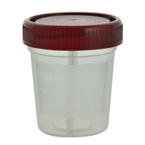 60 Ml Round Specimen Container With Stick