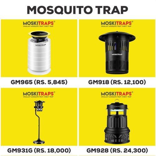 ABS Plastic Round Mosquito Trap with Timer Function