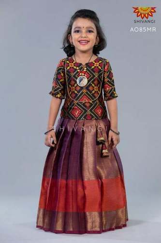 Find the Best Pattu Pavadai Shops Near You-Different Types of Ethnic Wear  Available | Kids dress collection, Baby frocks designs, Kids frocks