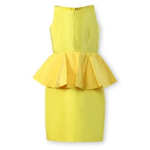 Kids Girls Yellow Taffeta Silk Bow Readymade Western Party Wear Dress Age Group: 1-6 Years