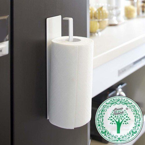 Kitchen White Plain Tissue Paper Roll For Cleaning Compartment