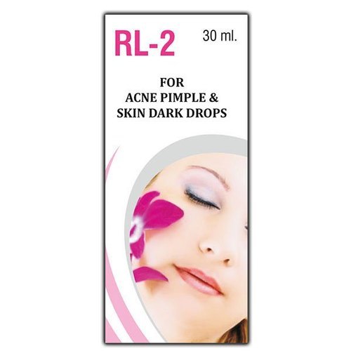 Rl-2, मुंहासों के लिए होम्योपैथिक ड्रॉप्स और स्किन डार्क वॉल्यूम: 30 मिलीलीटर (एमएल)