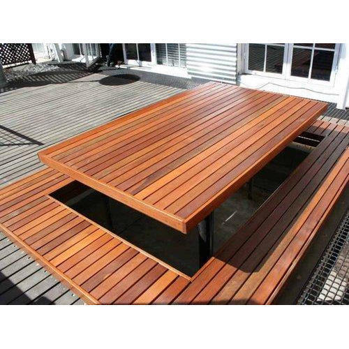 Fireproof Brown Matte Ipe Polished Finished Anti Slip And Eco Friendly Waterproof Wooden Deck Flooring