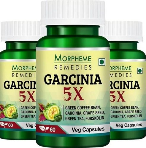 Garcinia Cambogia, ग्रीन कॉफ़ी, ग्रीन टी, फ़ोर्सकोलिन और अंगूर के बीज कैप्सूल