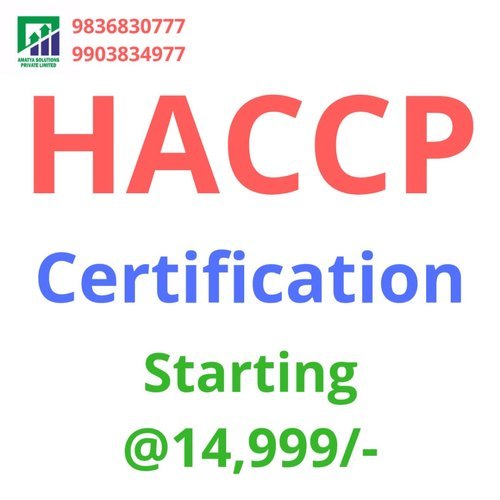 HACCP Certification Service By Amatya Solutions Private Limited