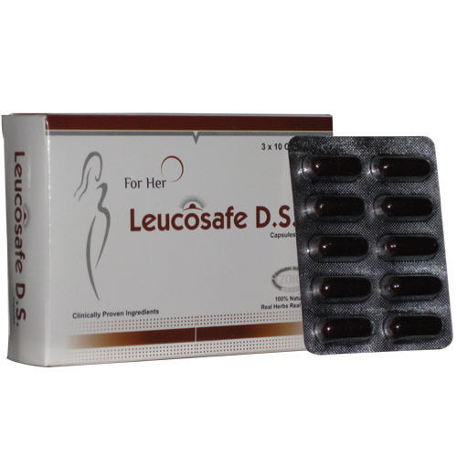 Leucosafe D.S. Leucorrhoea Capsules