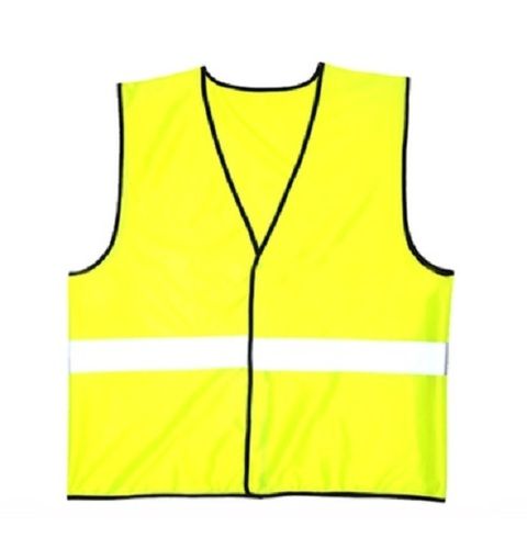 Light Weight Reflective Unisex Without Sleeves Safety Jacket For Construction, Outdoor