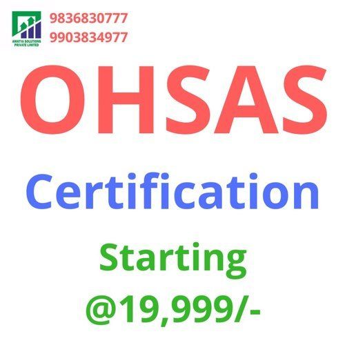 OHSAS Certification Services