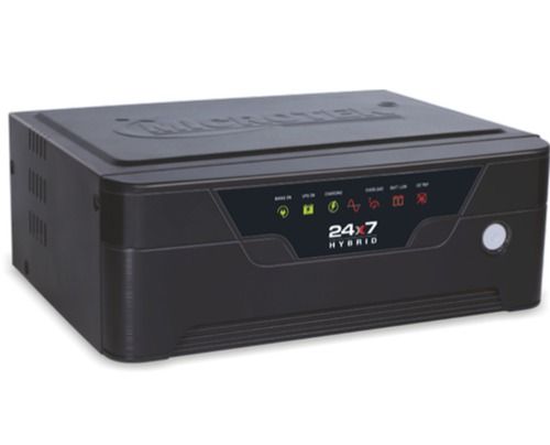 Black Over Voltage Protection Microtek 875Va Offline Ups With 2 Years Warranty