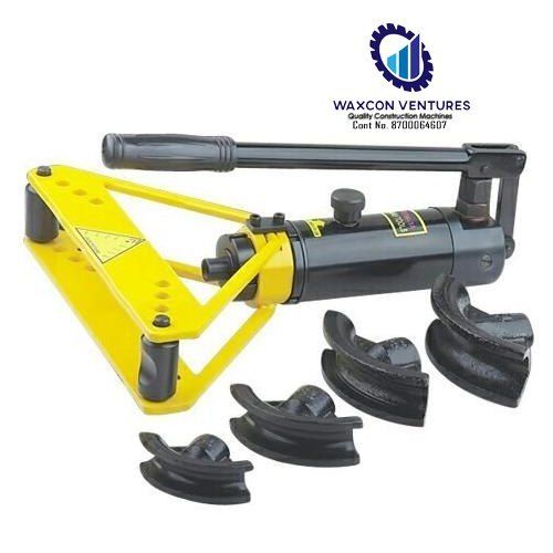 Yellow Pb-01 Waxcon Hydraulic Pipe Bending Machine (Maximum Pressure 06 Ton)