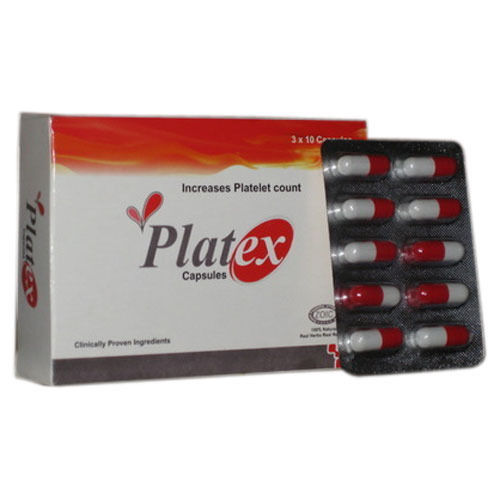 Platex Ayurvedic Platelet Count Capsules