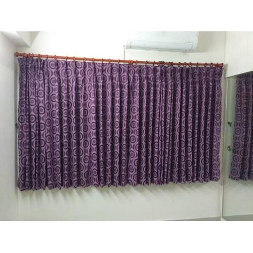 Printed Polyester Decorative Curtain for Window And Door With 7 Feet Length