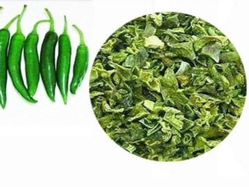 100% Pure Organic And Natural Green Chilli Flakes Grade: A