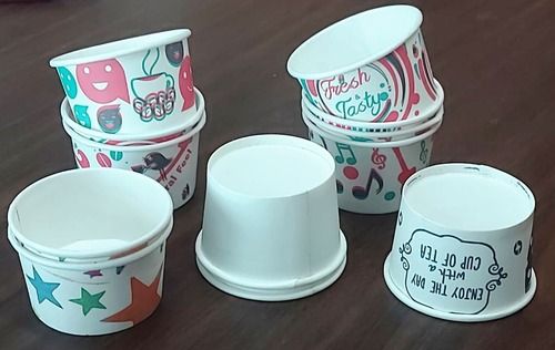 90 Ml Paper Cup 180 Gsm - Application: Hot And Cold Drinks