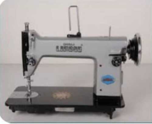 Semi-Automatic Low Energy Consumption Semi Automatic Heavy Duty Sewing Machine In Grey Color 