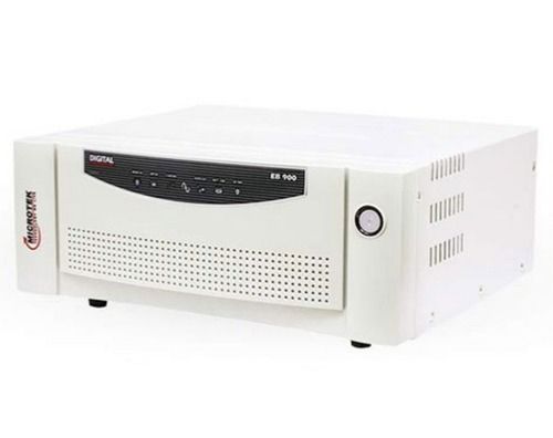 White Residential Microtek Eb 900 Digital Ups 800Va With 2 Years Warranty And 12V Battery