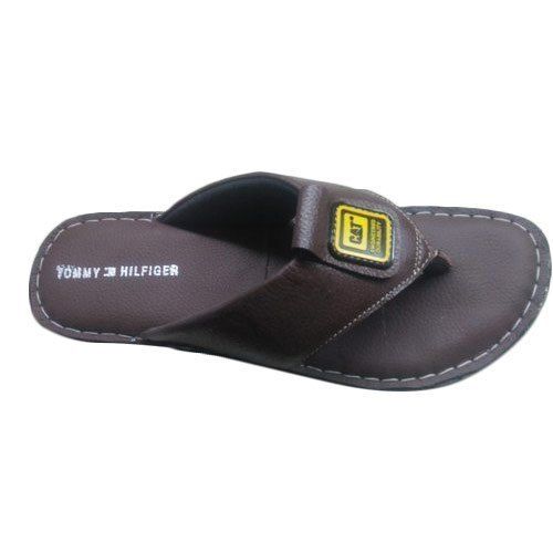 7 Number Size, Plain Design And Black Color Men Slippers For Casual Wear With Tpr Sole Size: 07