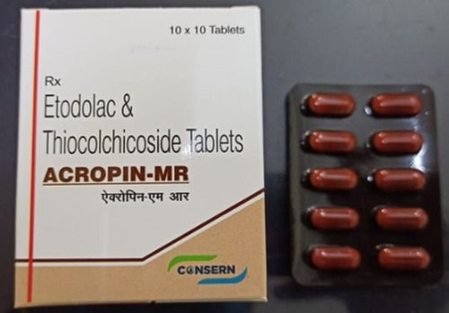 ACROPIN-MR Etodolac And Thiocolchicoside Tablets