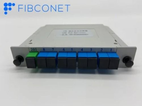 FTTH ABS SC APC फाइबर ऑप्टिक कपलर LGX कैसेट मॉड्यूल PLC स्प्लिटर 