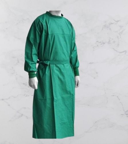 100% Cotton Green Ot Surgical Gown Specially For Doctor And Medical Staff