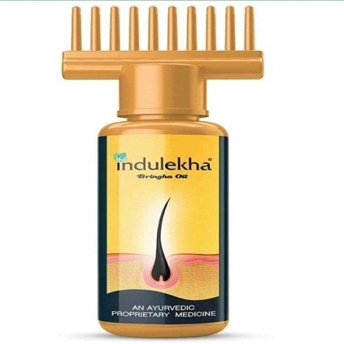 Nice Fragrance Dandruff Free Reduces Hair Fall Ayurvedic Indulekha Hair Oil  Shelf Life: 1 Years at Best Price in Panchkula | Cosmetify