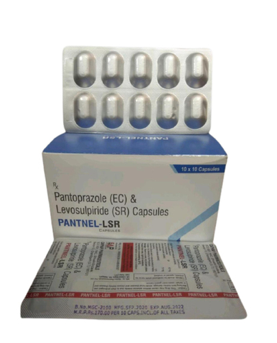 पैंटोप्राज़ोल और लेवोसुलपीराइड कैप्सूल