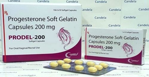 Progesterone Soft Gelatin Capsules Capsule Shape: Oval