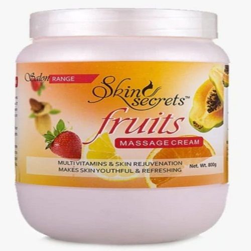 White Rich In Aroma Multivitamins And Skin Rejuvenation Fruits Massage Cream 