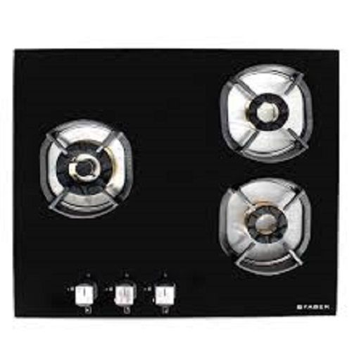 Manual Three Burner Accompanies Flawlessly Worked Knobs Cooking Gas Stove