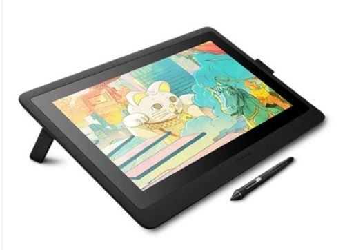 Wacom Cintiq 22_dtk-2260/K0-Cx क्रिएटिव पेन टैबलेट वाइब्रेंट एचडी डिस्प्ले और प्रो पेन 2 के साथ