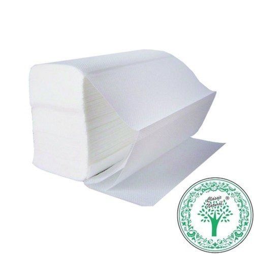 150 Pulls Soft Comfortable Plain White M Fold Tissue Paper