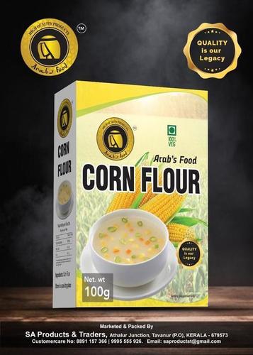 Arab Food Corn Flour Used In Chole Bhature, Tikki